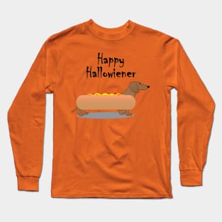 Happy Hallowiener - Hotdog Long Sleeve T-Shirt